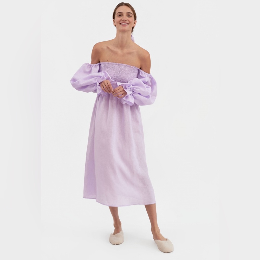 Sleeper Atlanta Linen Dress